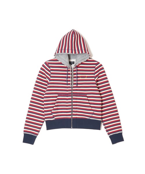 AFB（エーエフビー） パーカー DOUBLE LAYERD ZIP UP HOODIE メンズ
