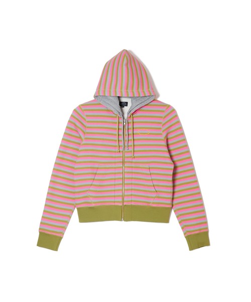AFB（エーエフビー） パーカー DOUBLE LAYERD ZIP UP HOODIE メンズ