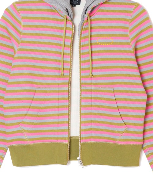 AFB（エーエフビー） パーカー DOUBLE LAYERD ZIP UP HOODIE メンズ
