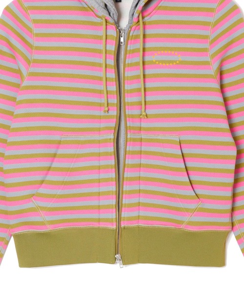 AFB（エーエフビー） パーカー DOUBLE LAYERD ZIP UP HOODIE メンズ