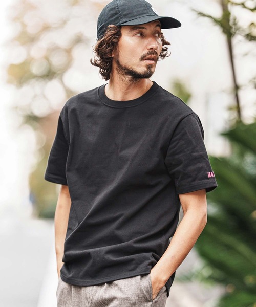 felkod（フィルコッド） tシャツ mt10144-10oz Barcode Embroidery Tee