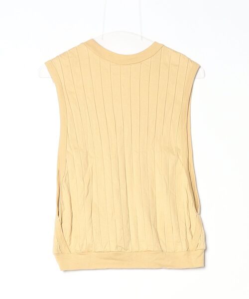 「YOUNG&OLSEN The DRYGOODS STORE」 ノースリーブトップス FREE イエロー レディース_画像2