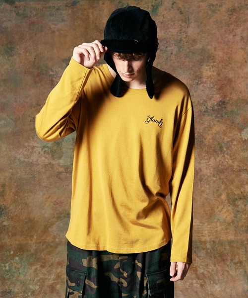 glamb（グラム） 長袖Tシャツ L ブラック メンズ : ZOZOTOWN Yahoo!店