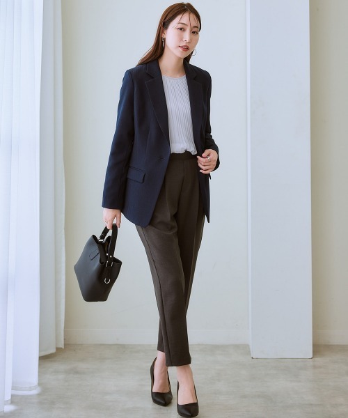 「7days Life Styling」 テーラードジャケット M ネイビー レディース_画像4