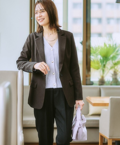 「7days Life Styling」 テーラードジャケット M ネイビー レディース_画像8