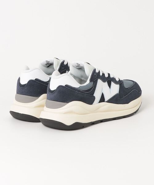 「New Balance」 ローカットスニーカー 25.5cm ネイビー メンズ_画像2