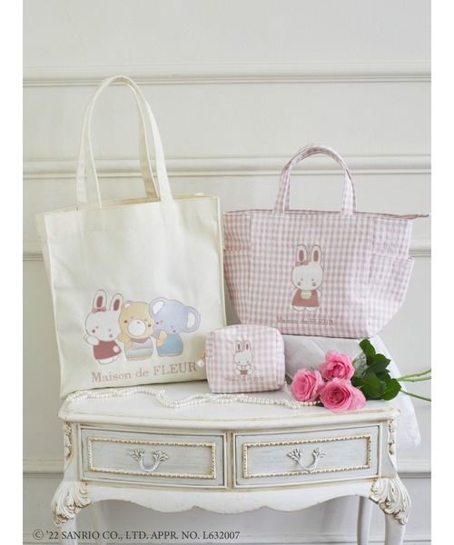 「Maison de FLEUR」 トートバッグ FREE ピンク レディース_画像3