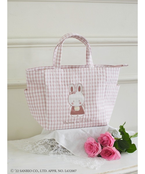 「Maison de FLEUR」 トートバッグ FREE ピンク レディース_画像9