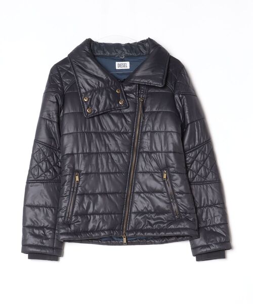 DIESEL（ディーゼル） ナイロンブルゾン X-SMALL ブラック レディース 