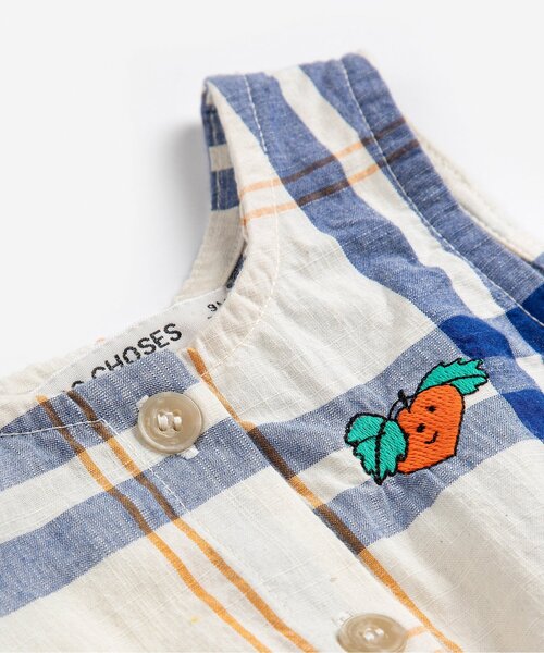 ベビー服 ロンパース Fun Tartanボディースーツ「ベビー」の画像