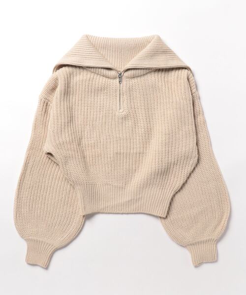 「MURUA」 長袖ニット FREE ブルー レディース_画像5