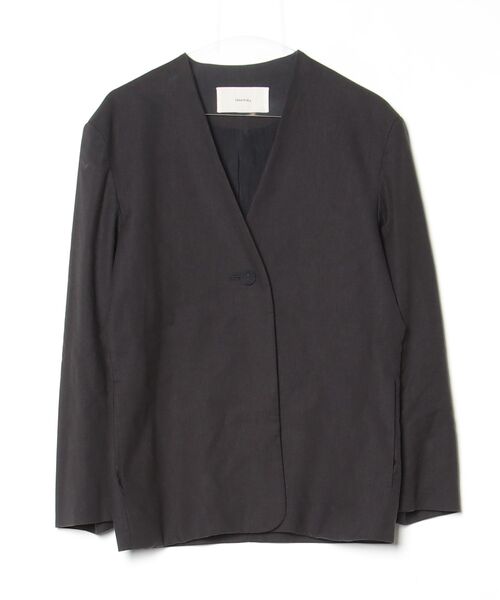 TODAYFUL 「TODAYFUL」 ノーカラージャケット 36inch ブラック