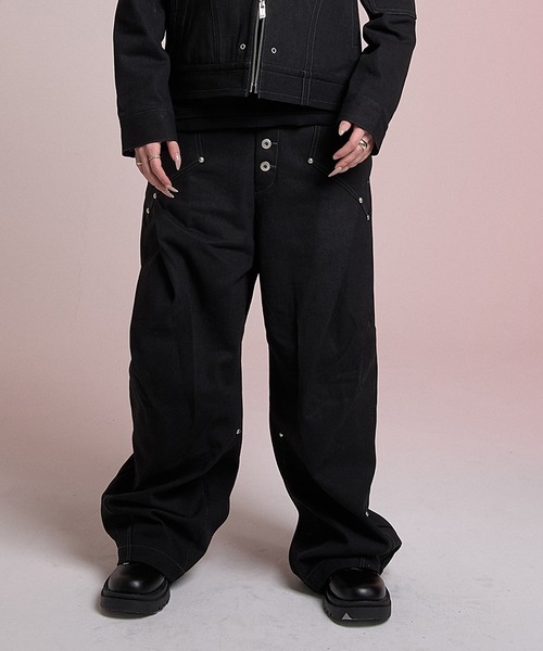VI E DIT ジーンズ Drift Wave Wide Pants/ドリフトウェーブパンツ
