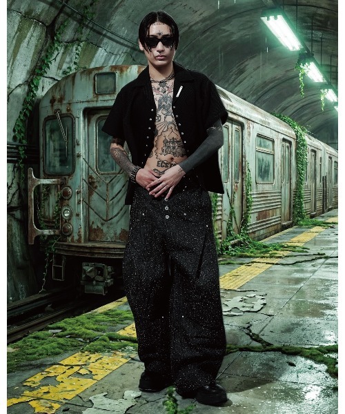 VI E DIT ジーンズ Drift Wave Wide Pants/ドリフトウェーブパンツ