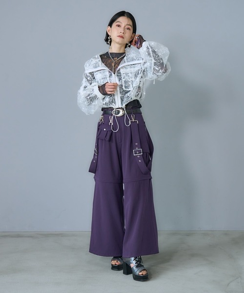 HARE（ハレ） マウンテンパーカー ウインドブレーカー 「長袖から5分袖
