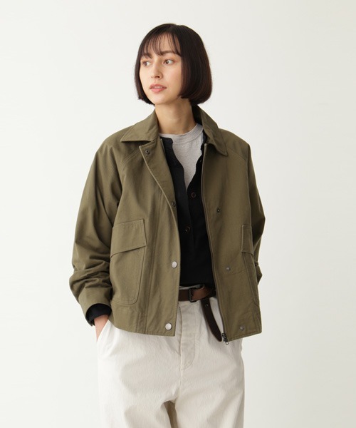 「MHL.」 ジャケット 1 グリーン レディース
