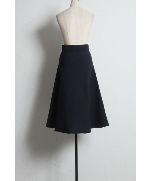 「tocco closet」 フレアスカート M ネイビー レディース_画像5