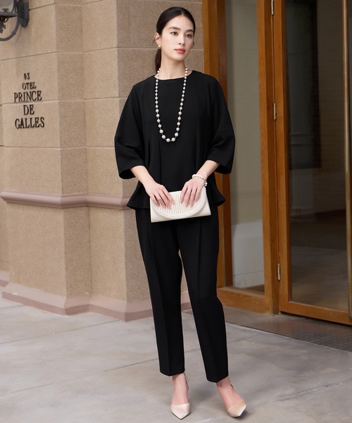 「DRESS PLUS」 セットアップ XX-LARGE ネイビー レディース_画像9