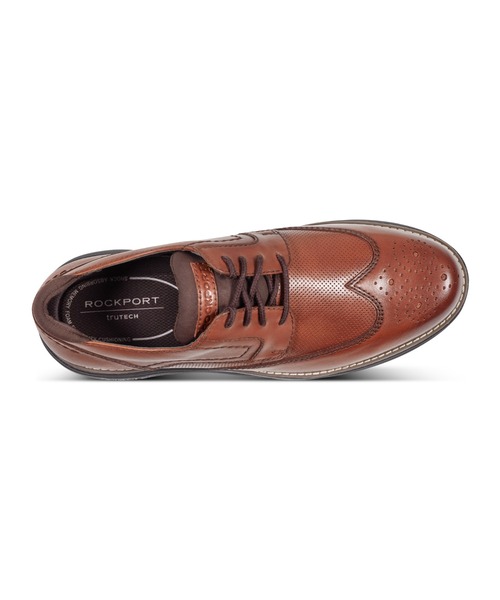 「ROCKPORT」 シューズ 26.5cm ブラウン メンズ_画像8
