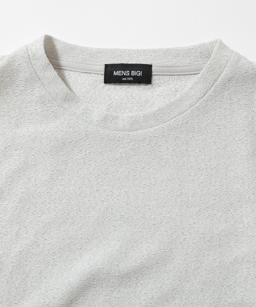 「MEN'S BIGI」 半袖Tシャツ 02 グレー メンズ_画像2