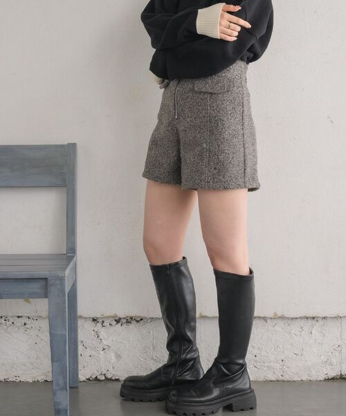 「RETRO GIRL」 ショートパンツ FREE ブラック レディース_画像7