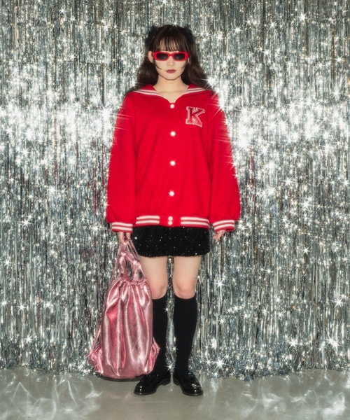 「WC」 リュック FREE シルバー レディース_画像3