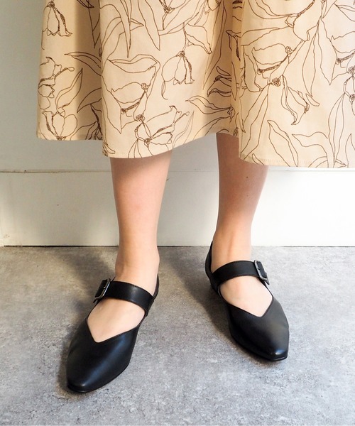 「cava cava」 パンプス 23.5cm グレイッシュベージュ レディース_画像8