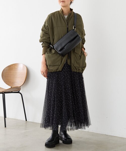 BEARDSLEY（ビアズリー） ロング スカート ドットチュールロング
