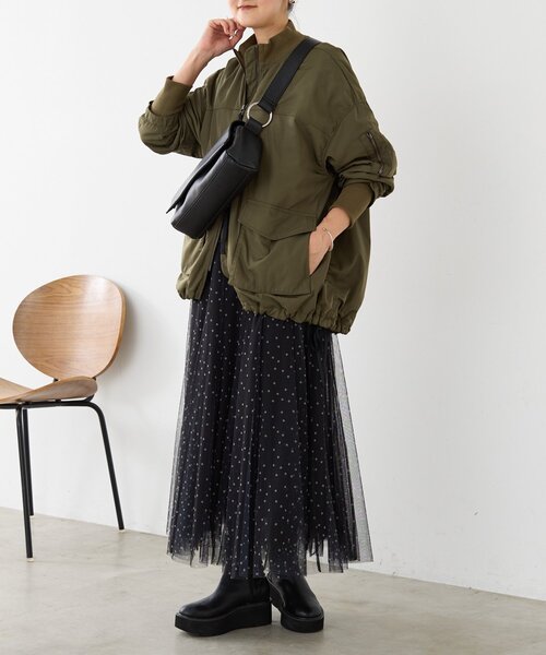 BEARDSLEY(ビアズリー) ロング スカート ドットチュールロング BEARDSLEY(ビアズリー) ロング スカート ドットチュールロング