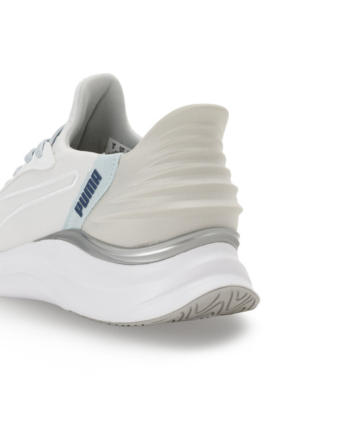 「PUMA」 ローカットスニーカー 23.5cm ブラック×ゴールド レディース_画像3