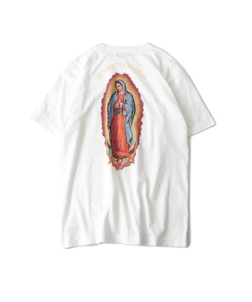 「Subciety」 半袖Tシャツ LARGE ホワイト メンズ_画像3