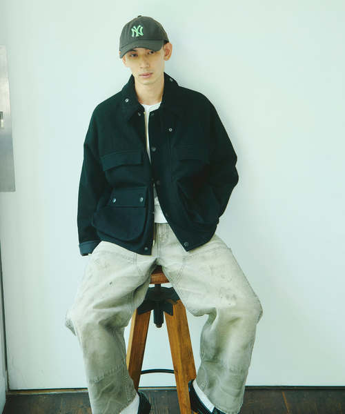 Barbour（バブアー） コート ジャケット 別注 ウール クロップド