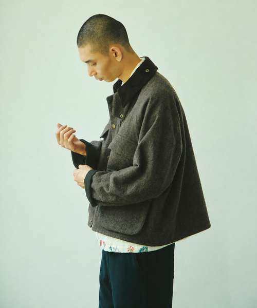 Barbour（バブアー） コート ジャケット 別注 ウール クロップド