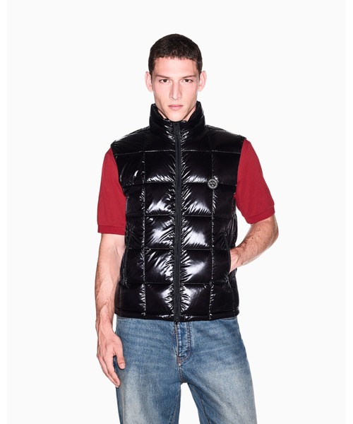 ARMANI EXCHANGE ダウンベスト ベスト 「A|X アルマーニ