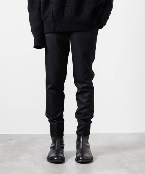 ATO スラックス CLASSIC WOOL NARROW TROUSERS メンズ