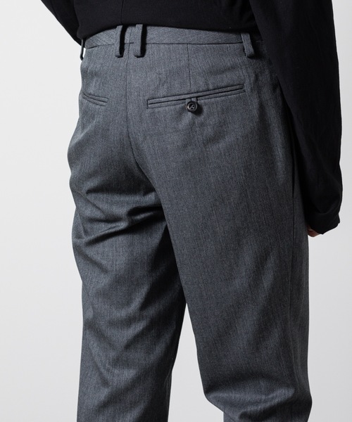スラックス CLASSIC WOOL  NARROW TROUSERS メンズの画像