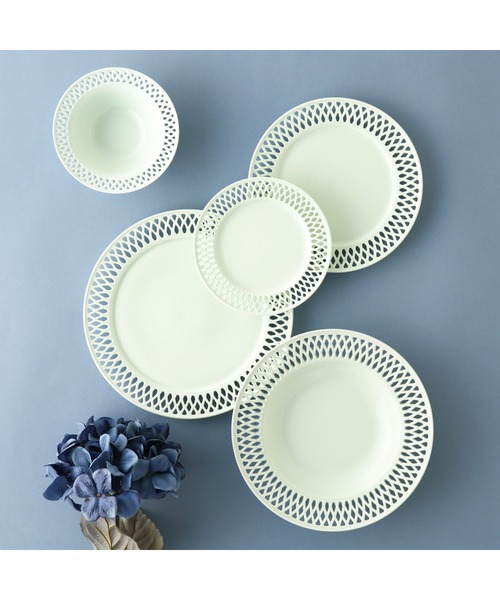 Francfranc（フランフラン） 食器 パニエ プレート ブレード M ミント