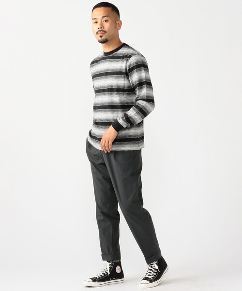 BEAMS+（ビームスプラス） スラックス 1 Pleat Travel Comfort Cloth