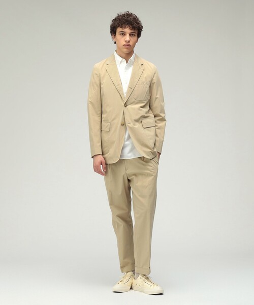 BEAMS+（ビームスプラス） スラックス 1 Pleat Travel Comfort Cloth