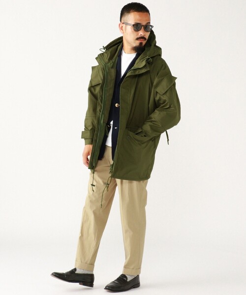 BEAMS+（ビームスプラス） スラックス 1 Pleat Travel Comfort Cloth