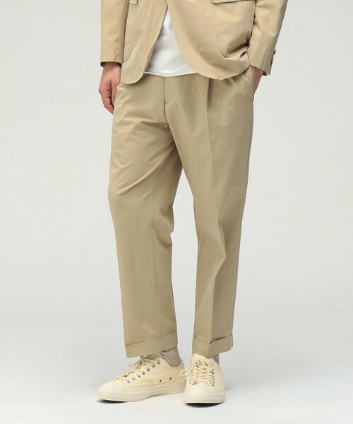 BEAMS+(ビームスプラス) スラックス 1 Pleat Travel Comfort Cloth BEAMS+(ビームスプラス) スラックス 1 Pleat Travel Comfort Cloth
