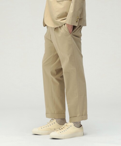 BEAMS+(ビームスプラス) スラックス 1 Pleat Travel Comfort Cloth BEAMS+(ビームスプラス) スラックス 1 Pleat Travel Comfort Cloth