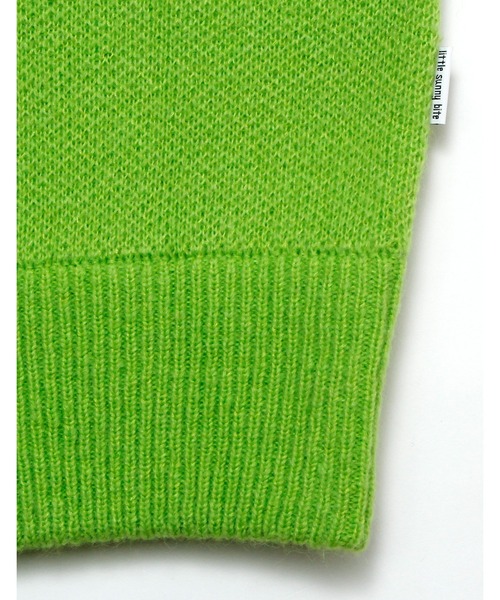 ニット セーター 「Little sunny bite」LSB stitch knit top レディース メンズ Little sunny bite ニット セーター 「Little bite」LSB stitch