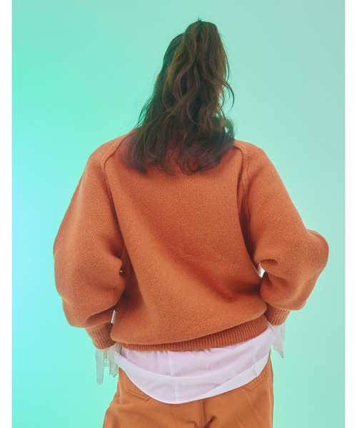 ニット セーター 「Little sunny bite」LSB stitch knit top レディース メンズ Little sunny bite ニット セーター 「Little bite」LSB stitch