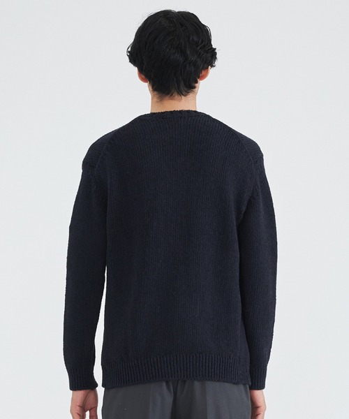 ニット 「THE TOKYO/ザトウキョウ」Wool Middle Gauge C/N Knit PO