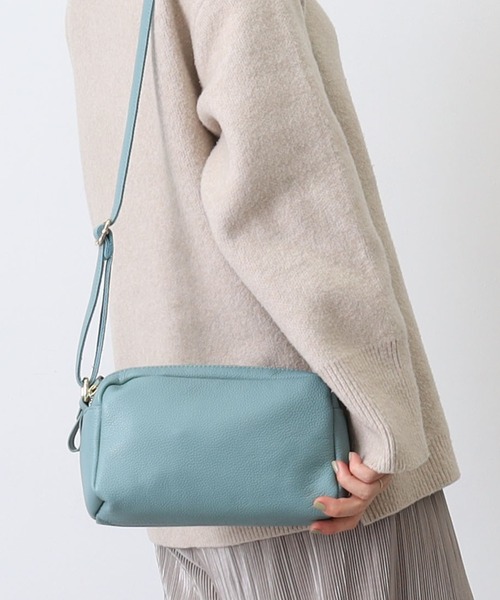 COOCO（クーコ） ショルダーバッグ バッグ 「牛革」シュリンクレザー