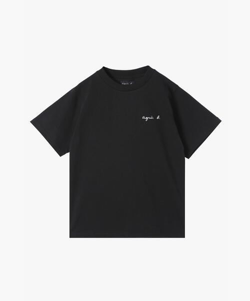 agnes b.（アニエスベー） tシャツ 半袖 ミニロゴ コットン 半袖 T