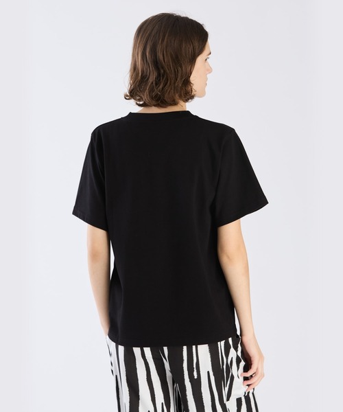 agnes b.（アニエスベー） tシャツ 半袖 ミニロゴ コットン 半袖 T