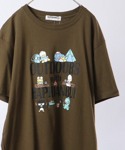 MAROON5 東京限定 はぴだんぶい Tシャツ マルーン5がハローキティやはぴだんぶいとスペシャル