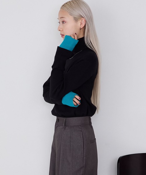フォクシー❤︎レディタートルネックトップス DAISY LIN(フォクシー） Washable Audrey High Neck タートルネック